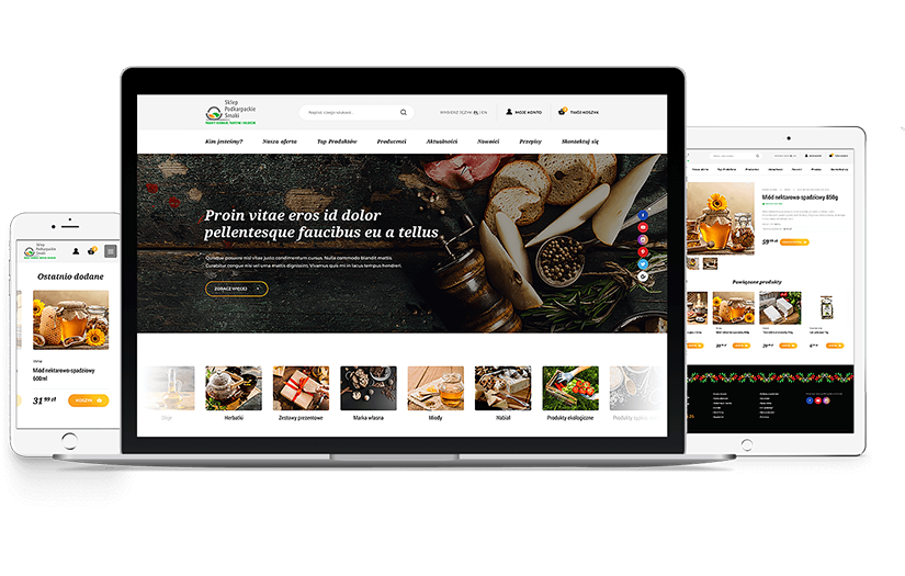 Online store Podkarpackie Smaki screenshot 1